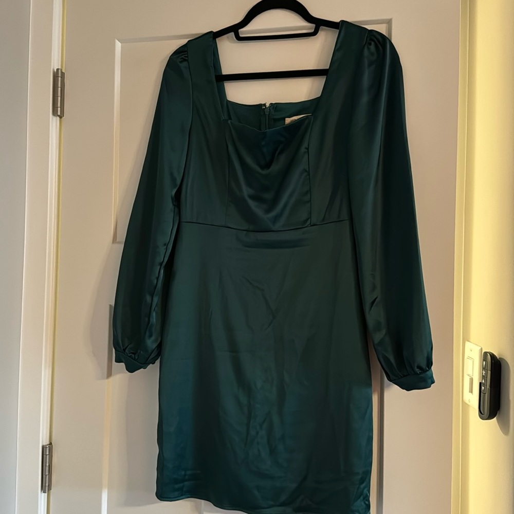 Green dress